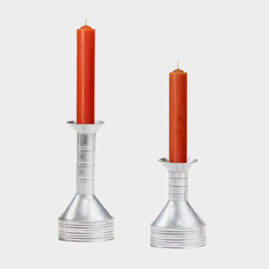 Fabien Cappello Galvanized Tin Candlestick Set (Candelabro #3)
