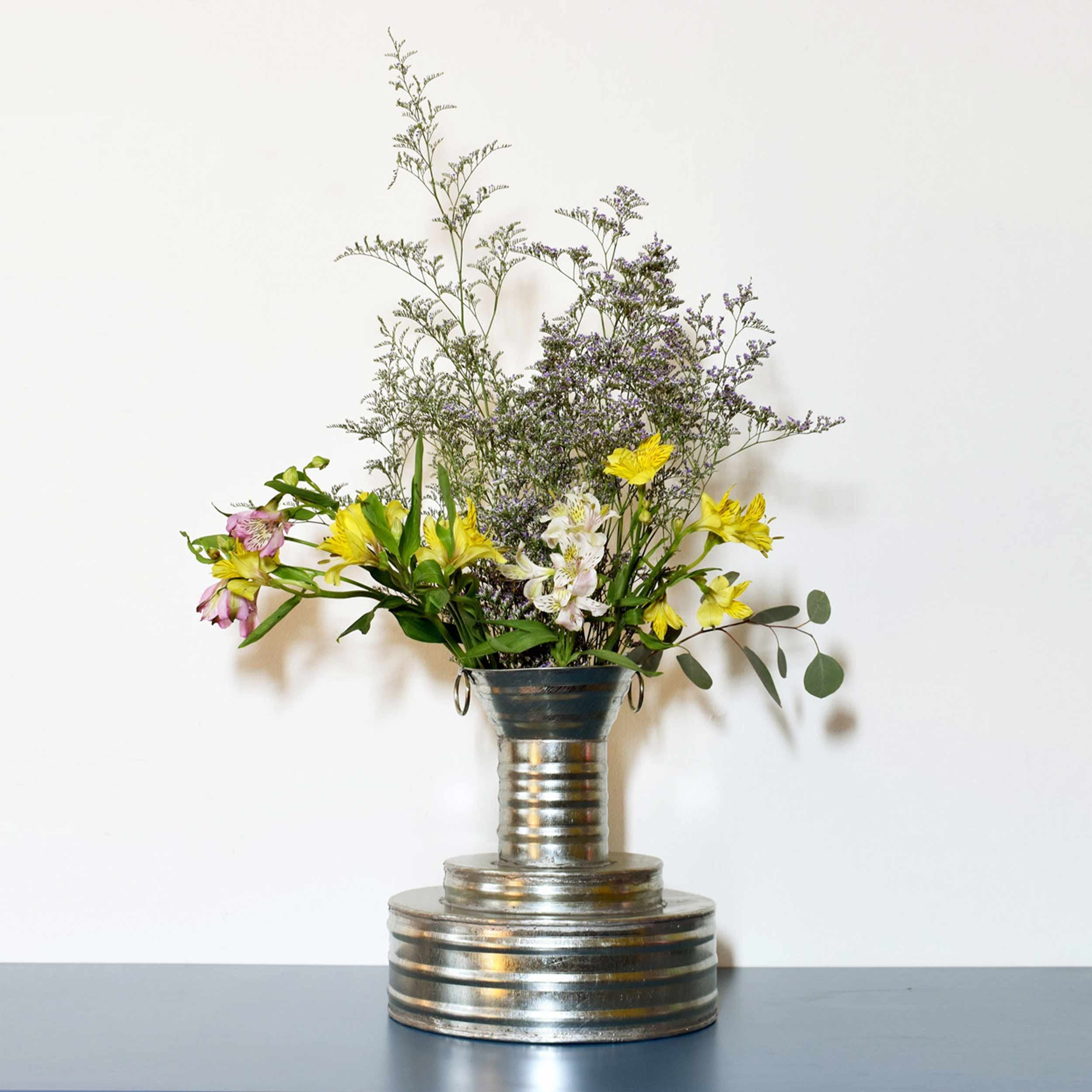 Fabien Cappello Galvanized Tin Vase (Florero #2)