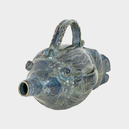 Vintage Ceramic Fish Art Jug