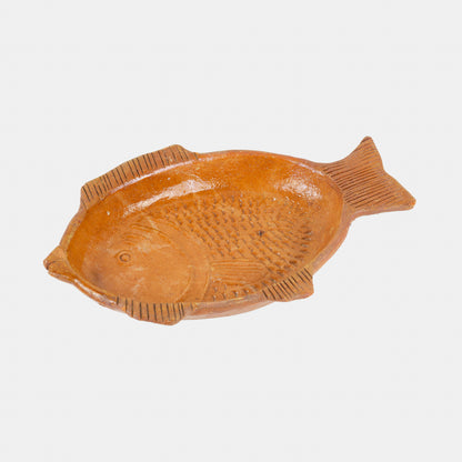 Vintage Terracotta Fish Platter