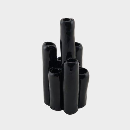 Vintage Handmade Ceramic Flower Frog, 1970s