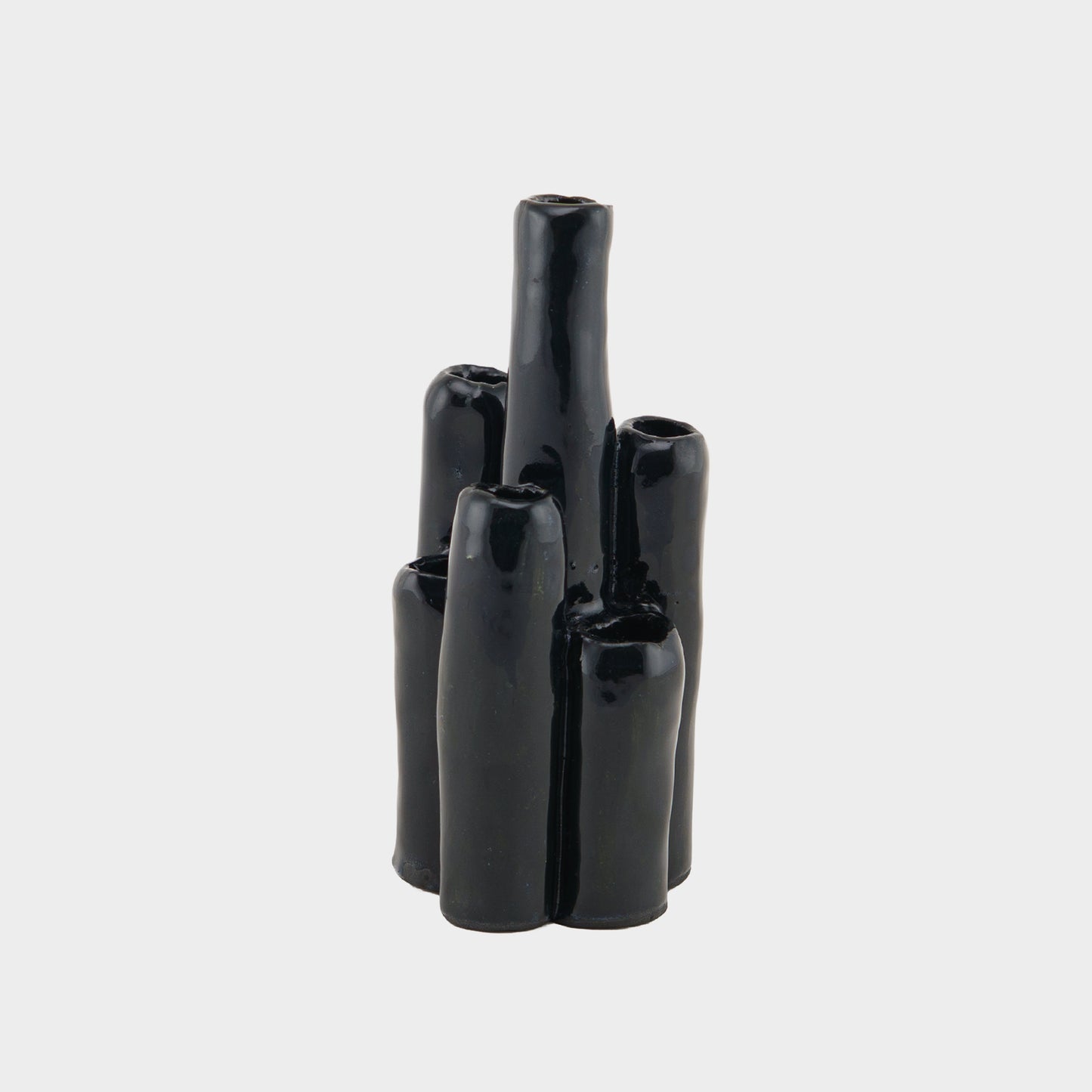 Vintage Handmade Ceramic Flower Frog, 1970s