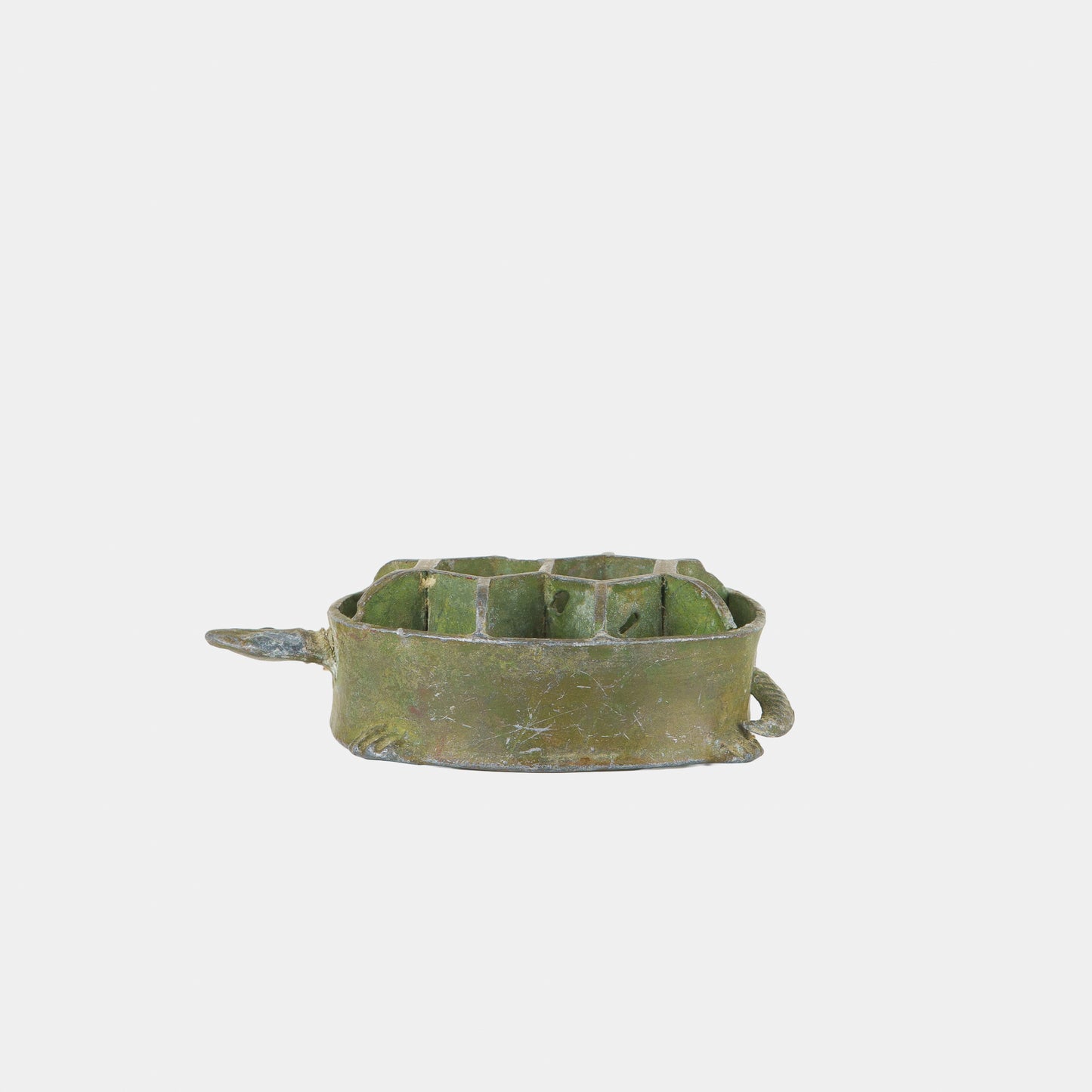 Antique Turtle Shaped Flower Frog