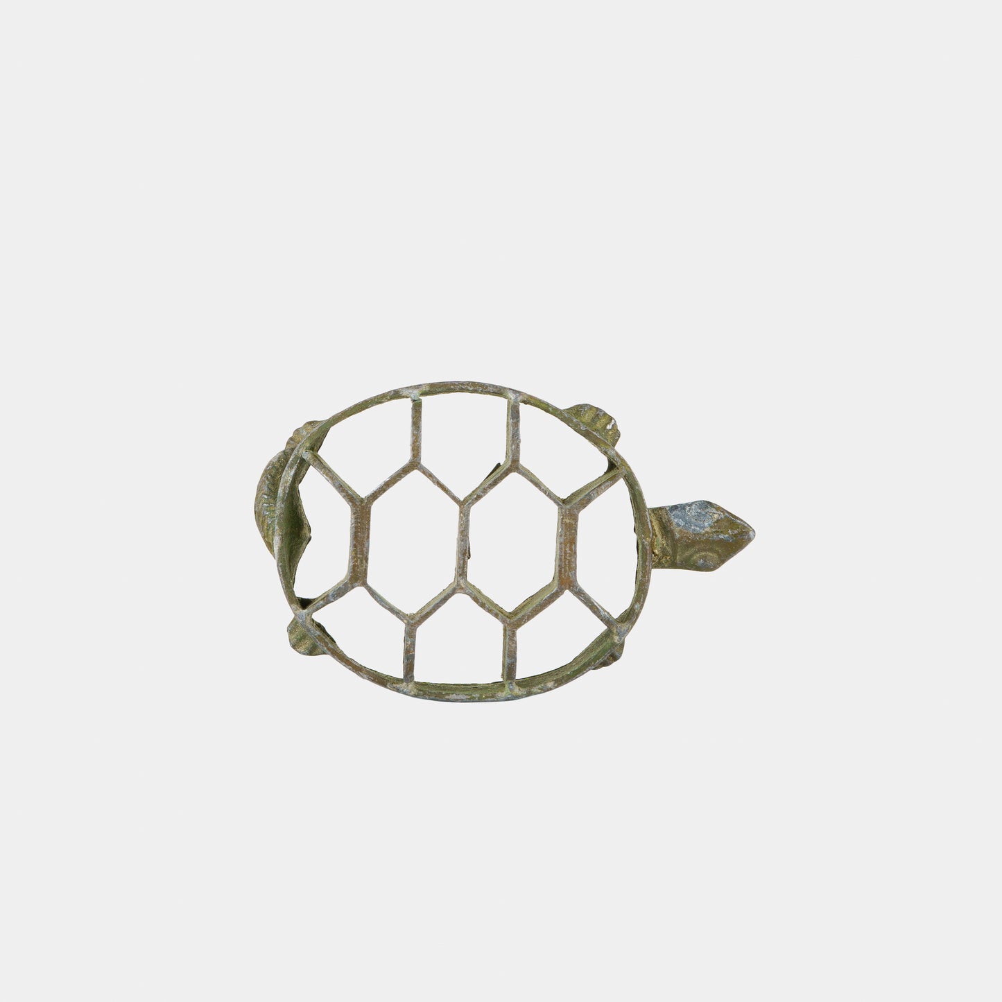 Antique Turtle Shaped Flower Frog