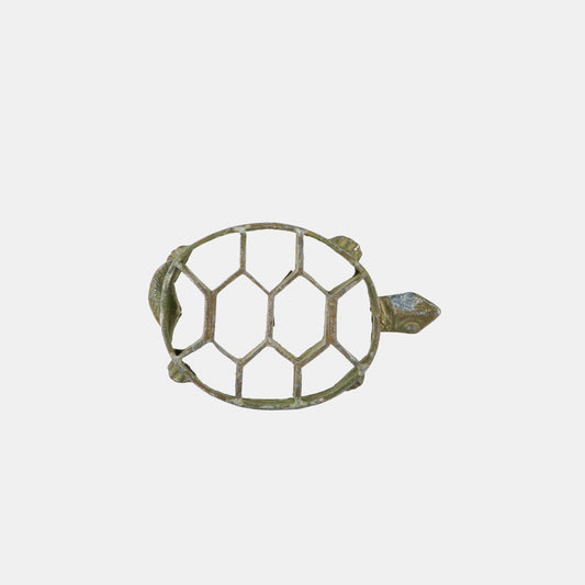 Antique Turtle Shaped Flower Frog