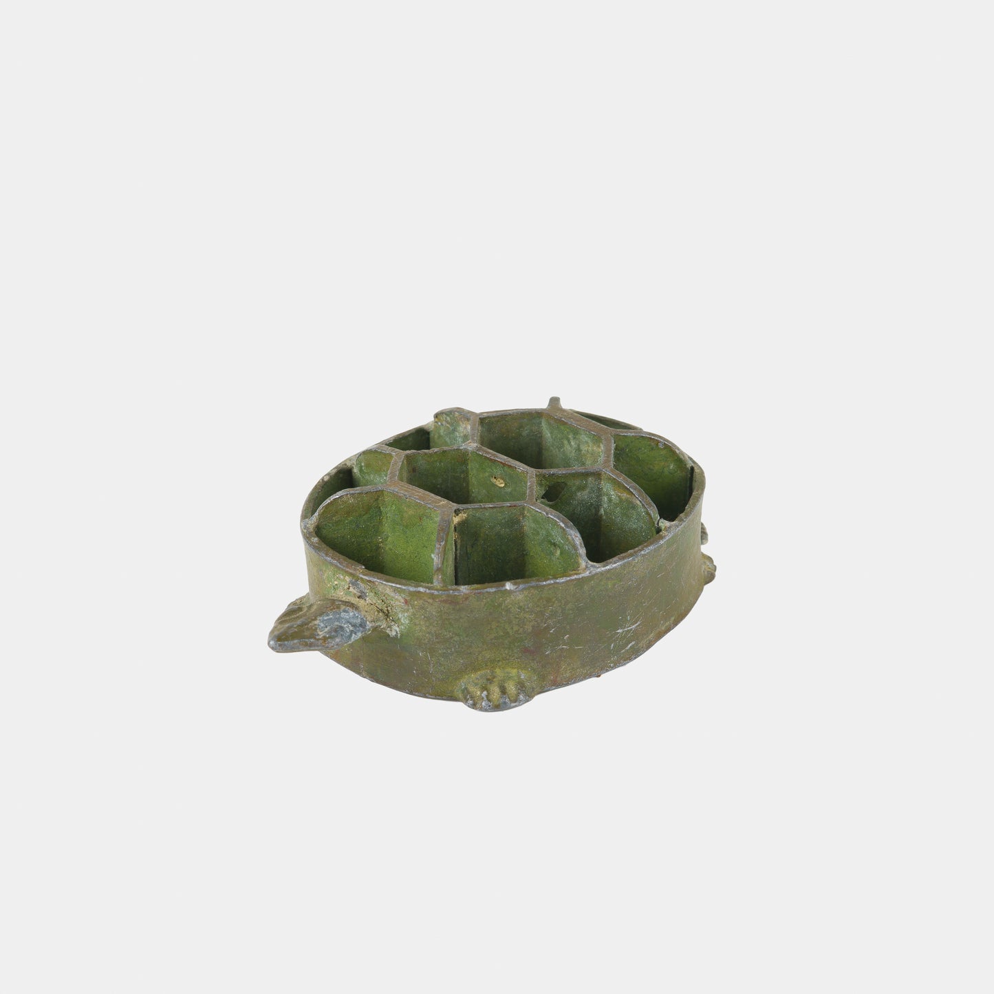 Antique Turtle Shaped Flower Frog
