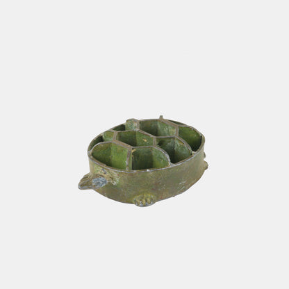 Antique Turtle Shaped Flower Frog
