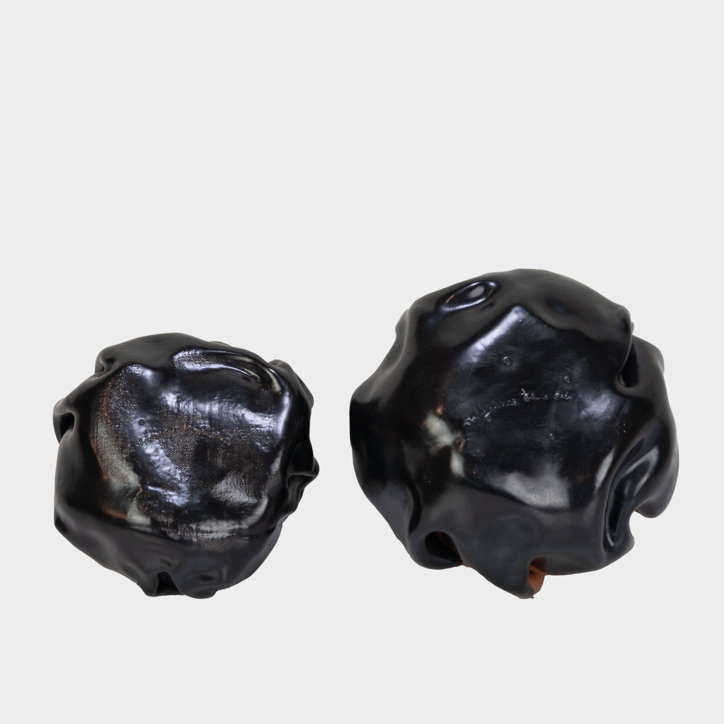 Vintage Folded Sculptural Clay Vessels