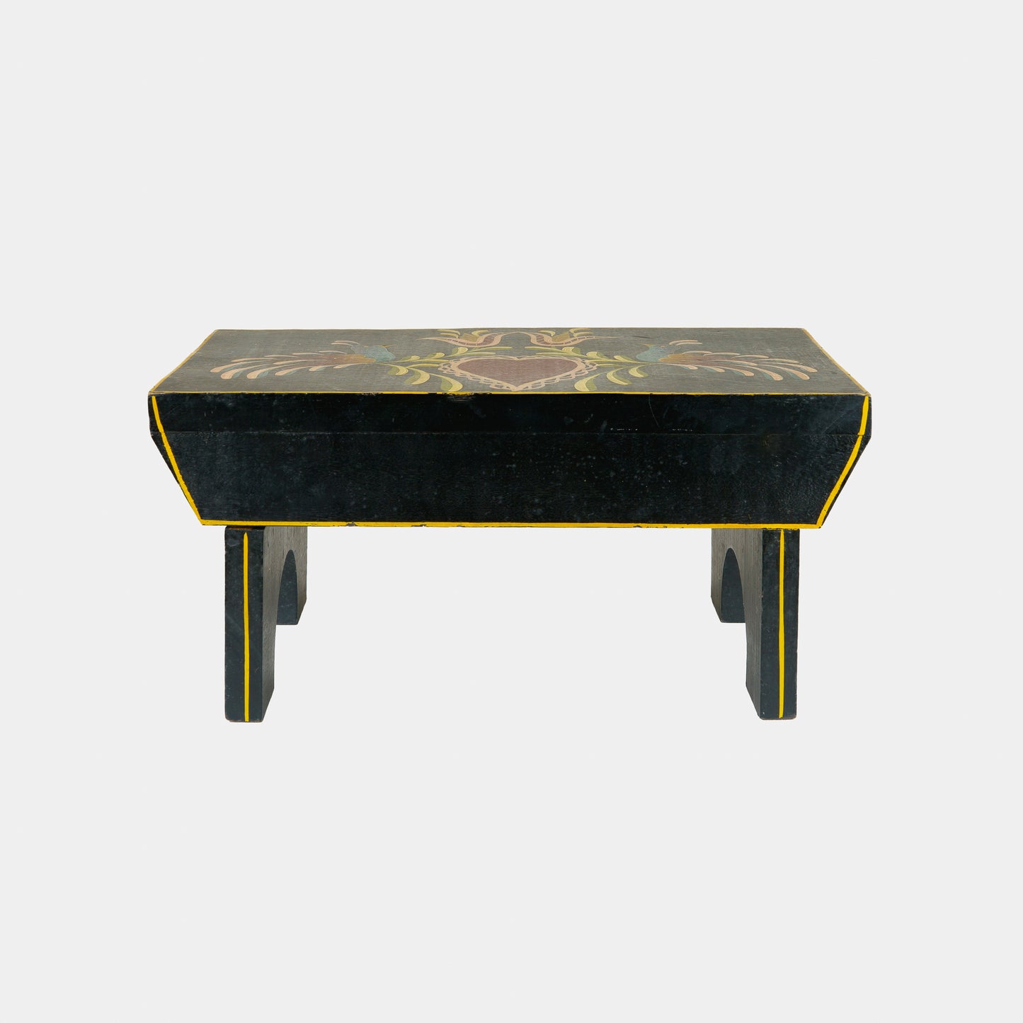 Vintage Painted Stool