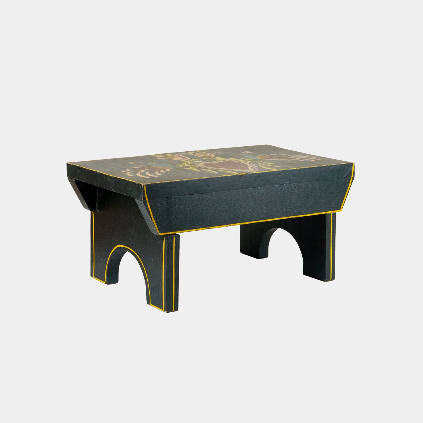 Vintage Painted Stool