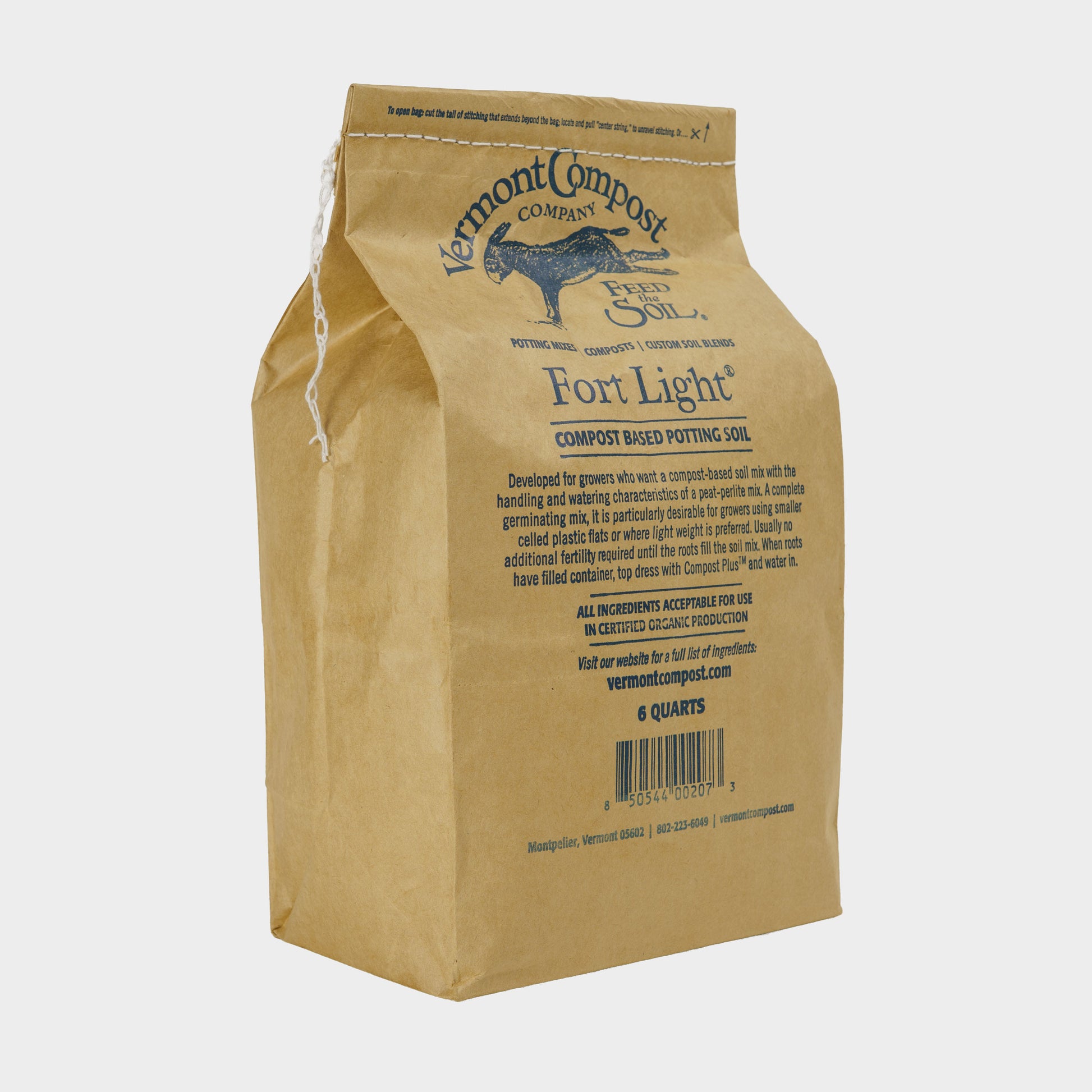 vermont organics potting mix Vermont Compost Company Fort Light Potting Soil
