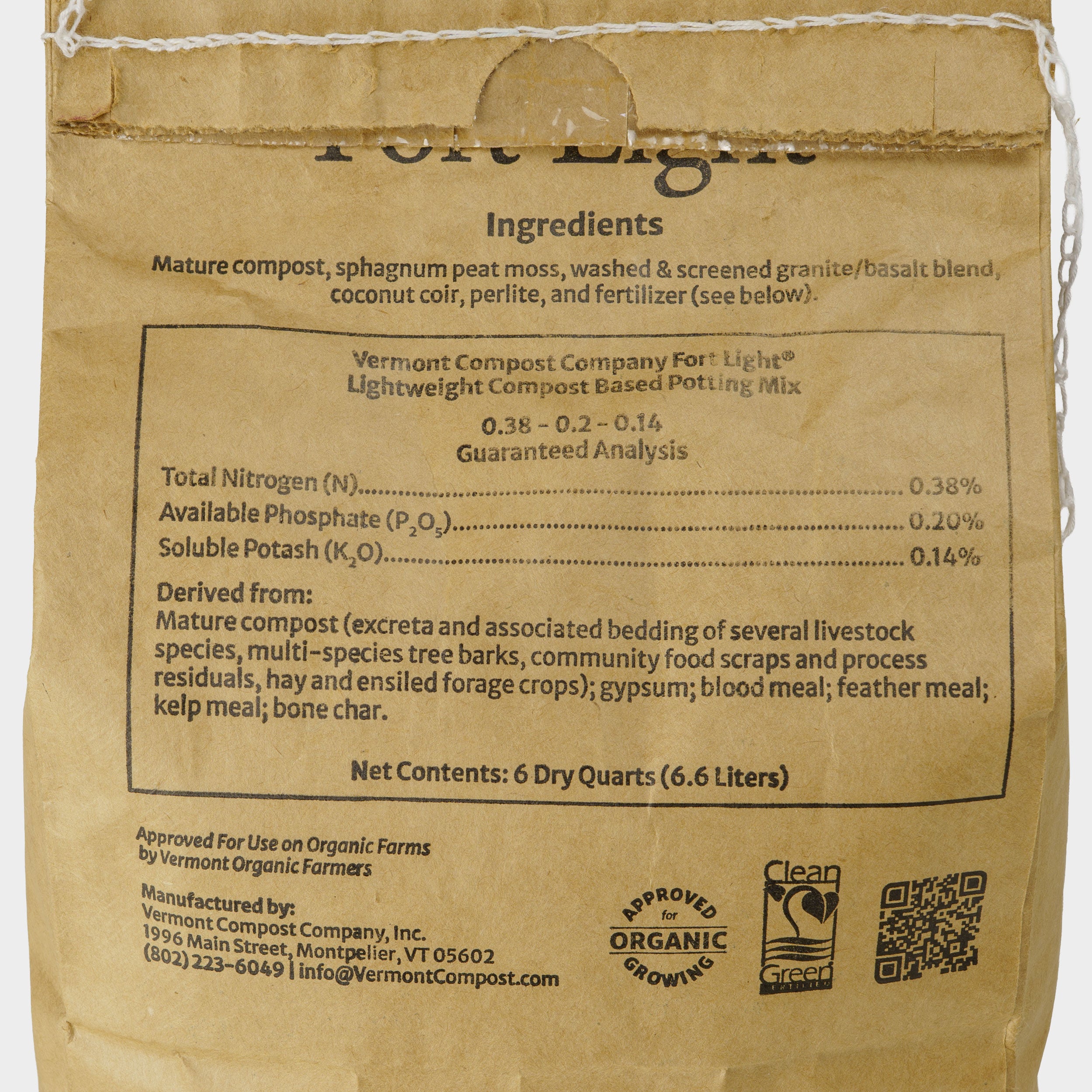 Vermont Compost Company Fort Light Compost-Based Potting Soil - Thumbnail 3