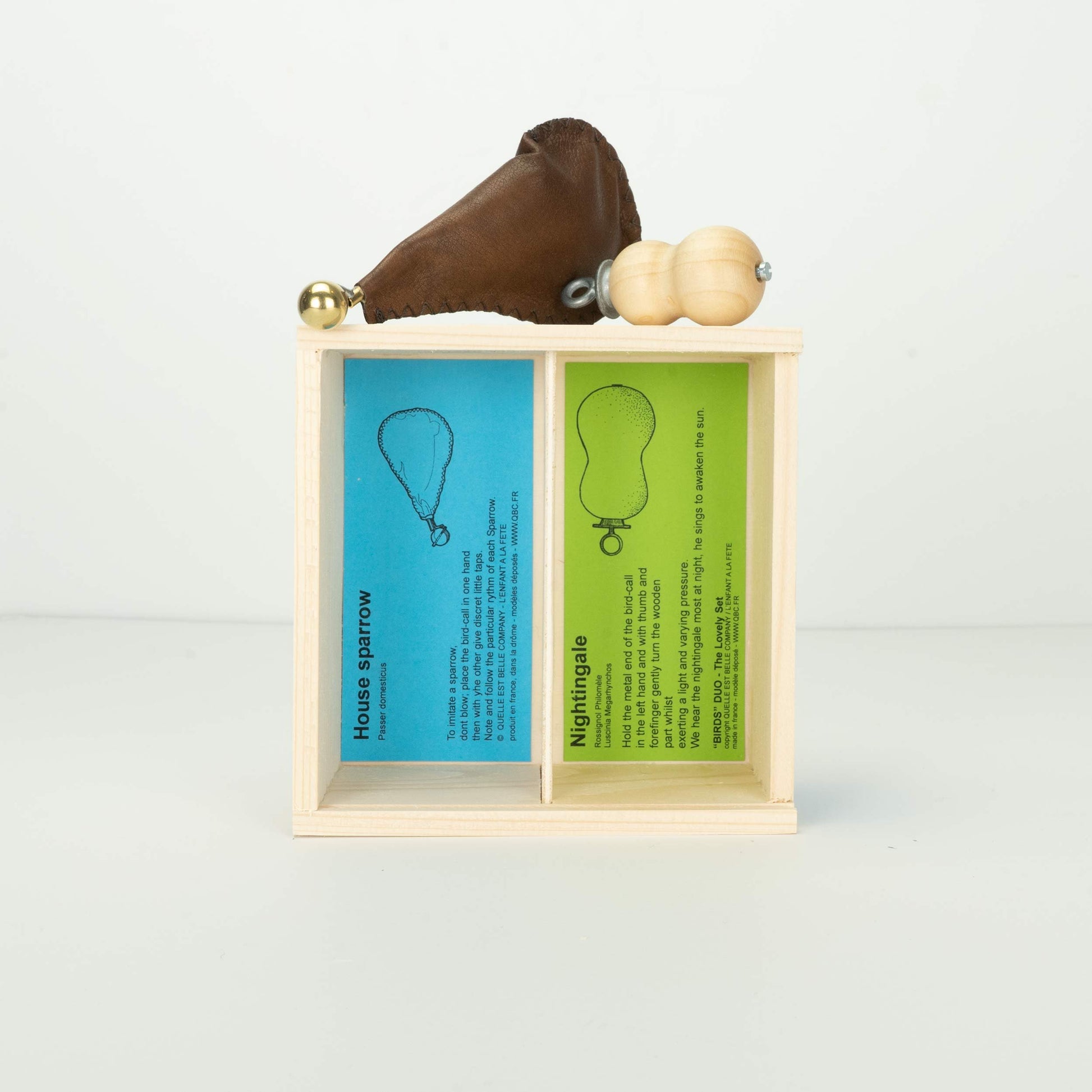 Handmade Wooden Bird Calls -Lovely Duo – Gardenheir