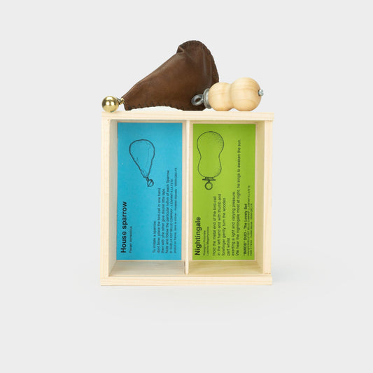 Handmade Wooden Bird Calls - Lovely Duo