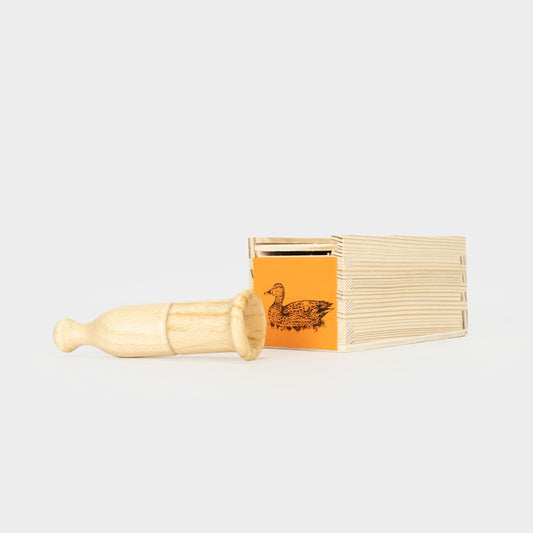 Handmade wooden Bird Call - Mallard Duck