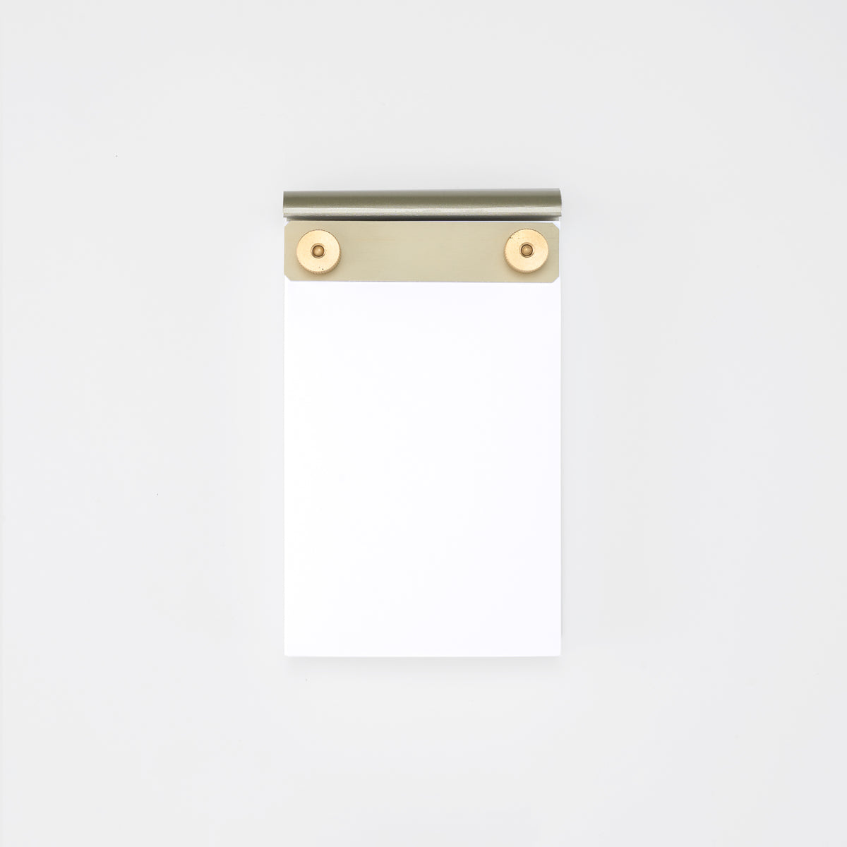 French Desk Pad — Brass Details & Blank Pages