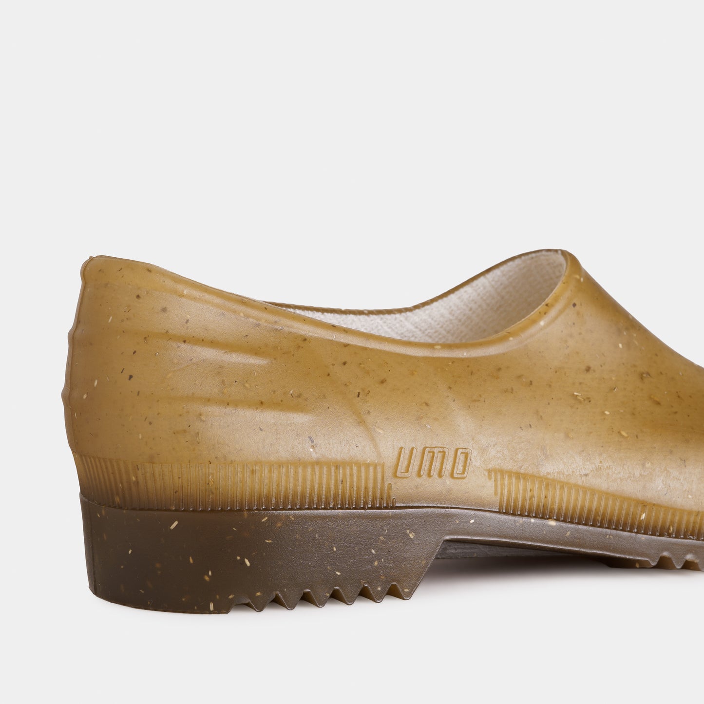 French Recycled Hemp Garden Clogs in Sepia