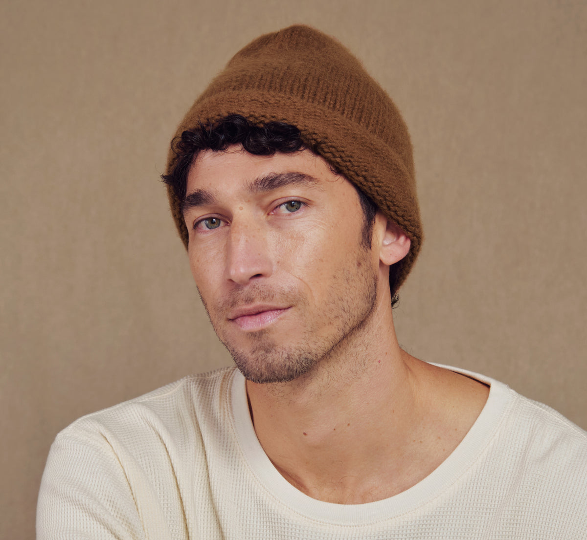 Hand Knit Himalayan Cashmere Beanie