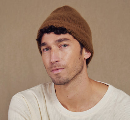 Hand Knit Himalayan Cashmere Beanie