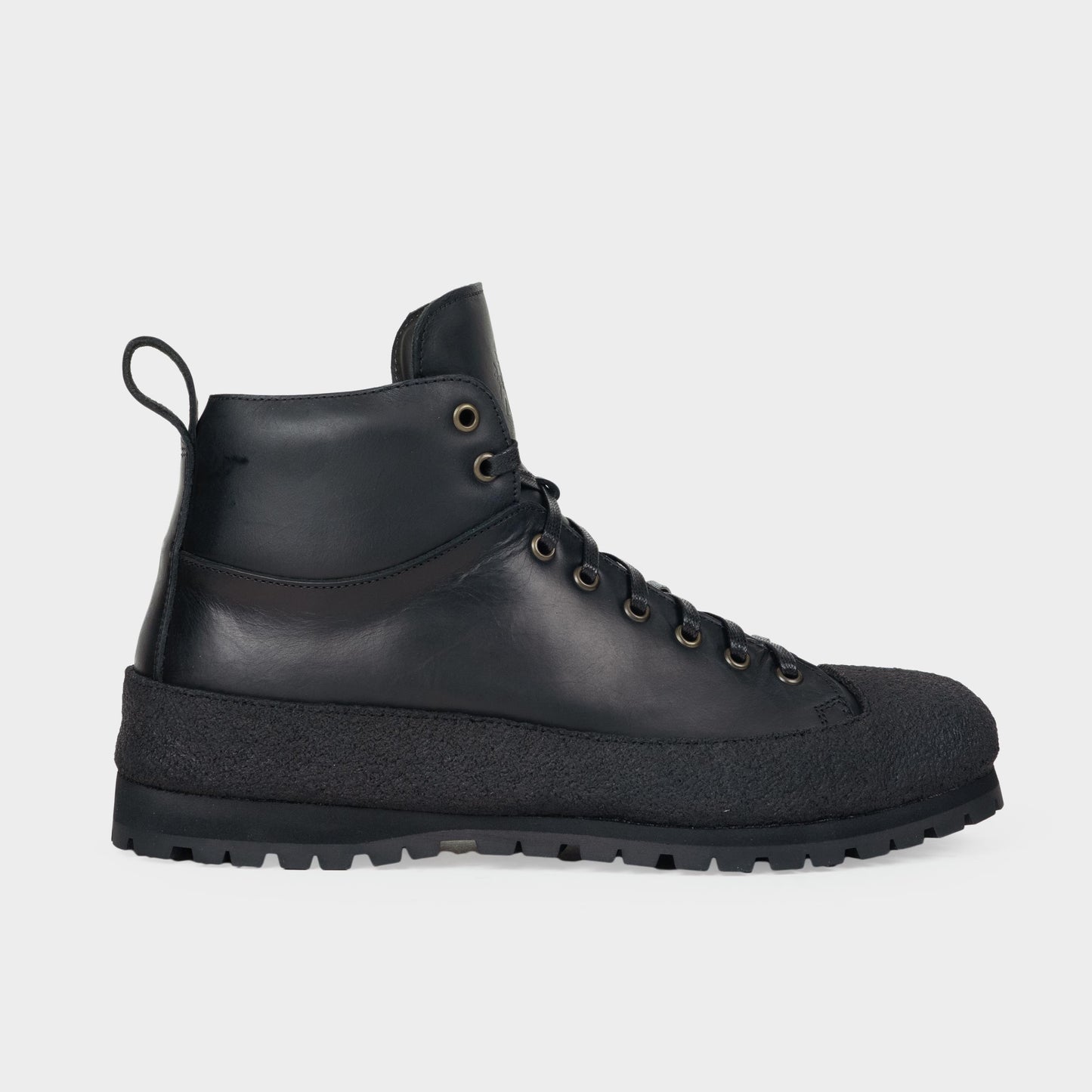 Calfskin Weatherproof Gardening Boots in Black