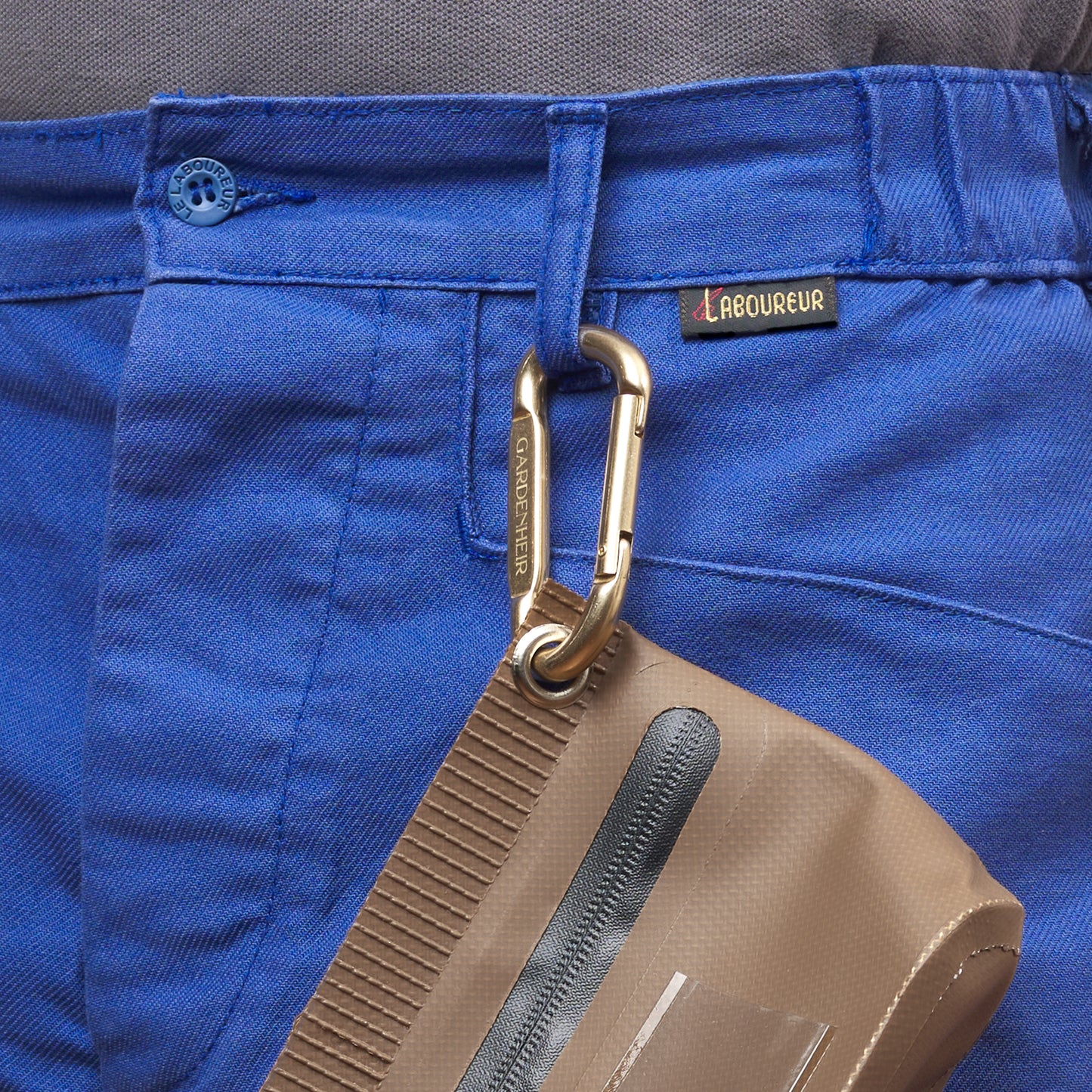 Solid Brass Carabiner