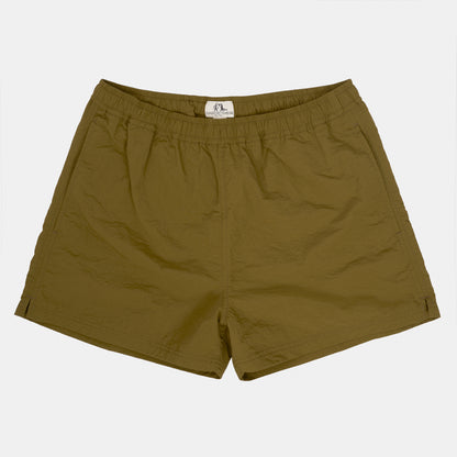 Crinkle Sport Short in Kelp
