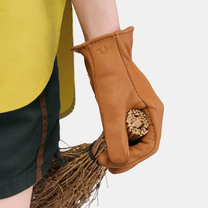American Goatskin Garden Gloves with Reinforced Palm