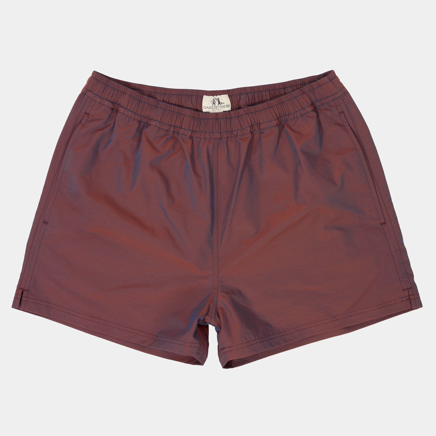 Iridescent Sport Short in Beetle