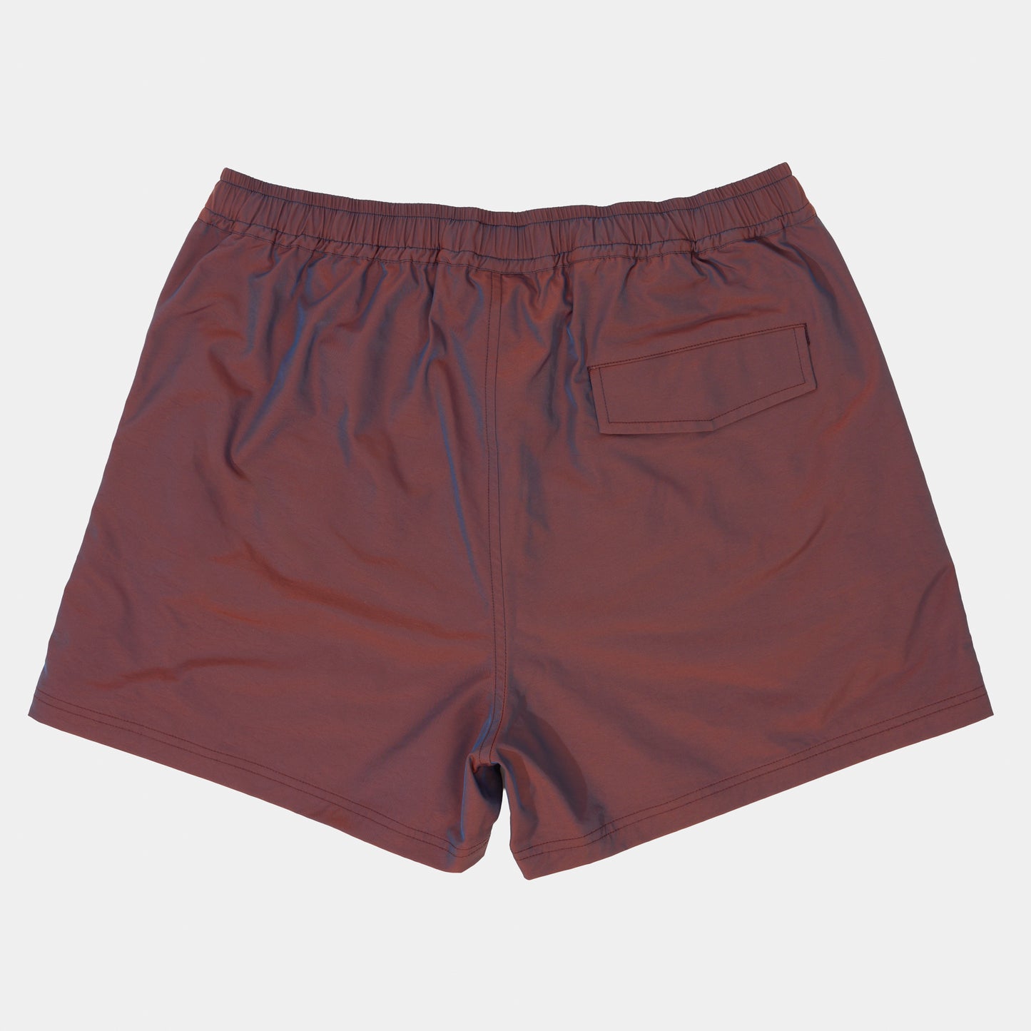 Iridescent Sport Short in Beetle