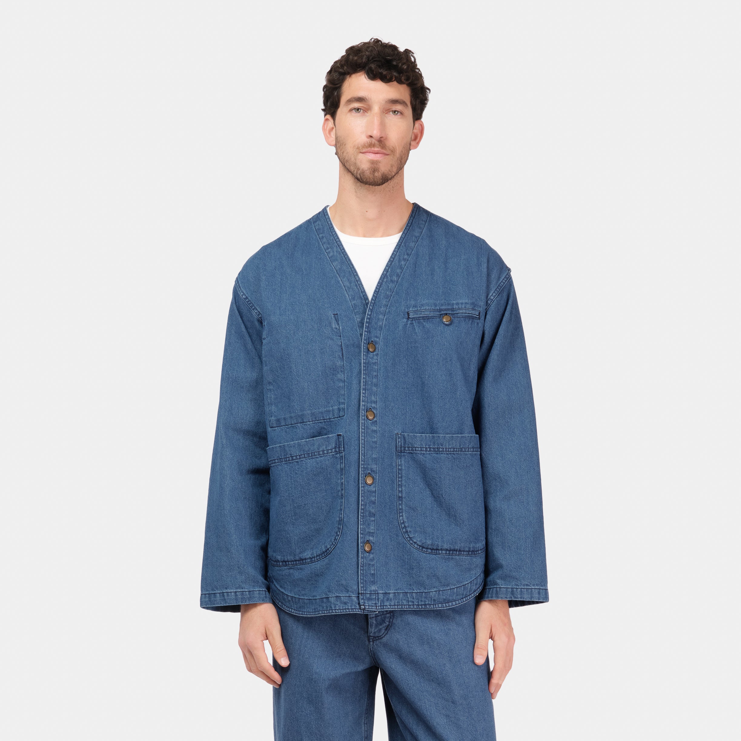 Japanese Denim Easy Gardening Jacket