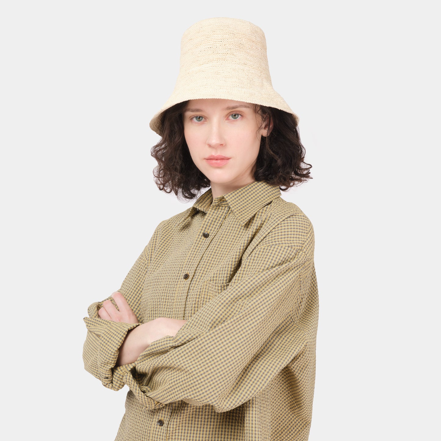 Crushable Toquilla Straw Bucket Hat