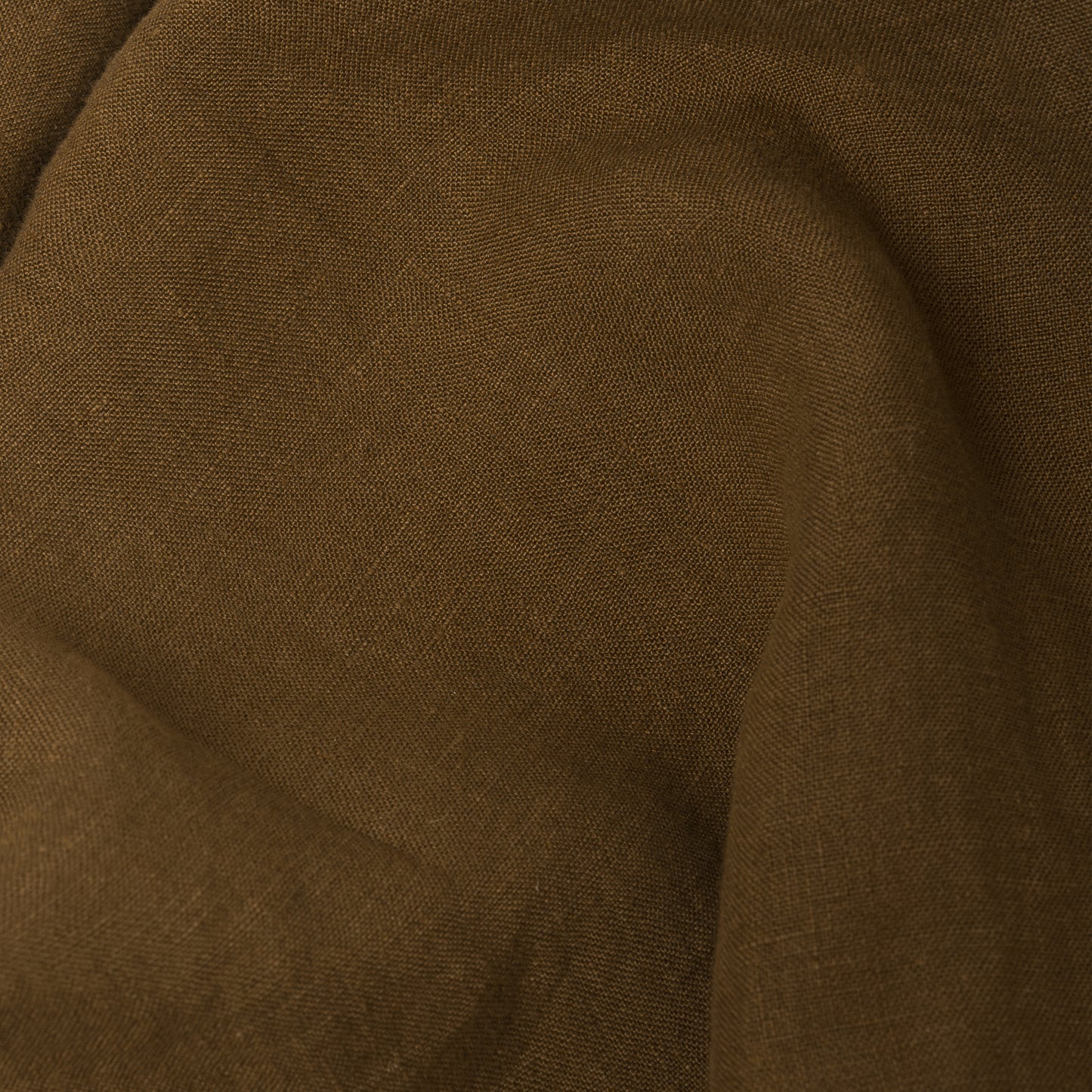 Washed Linen Gardening Chemise in Olive