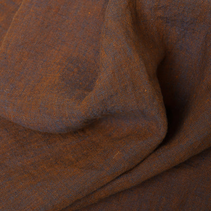 Washed Linen Relaxed Short in Bronze