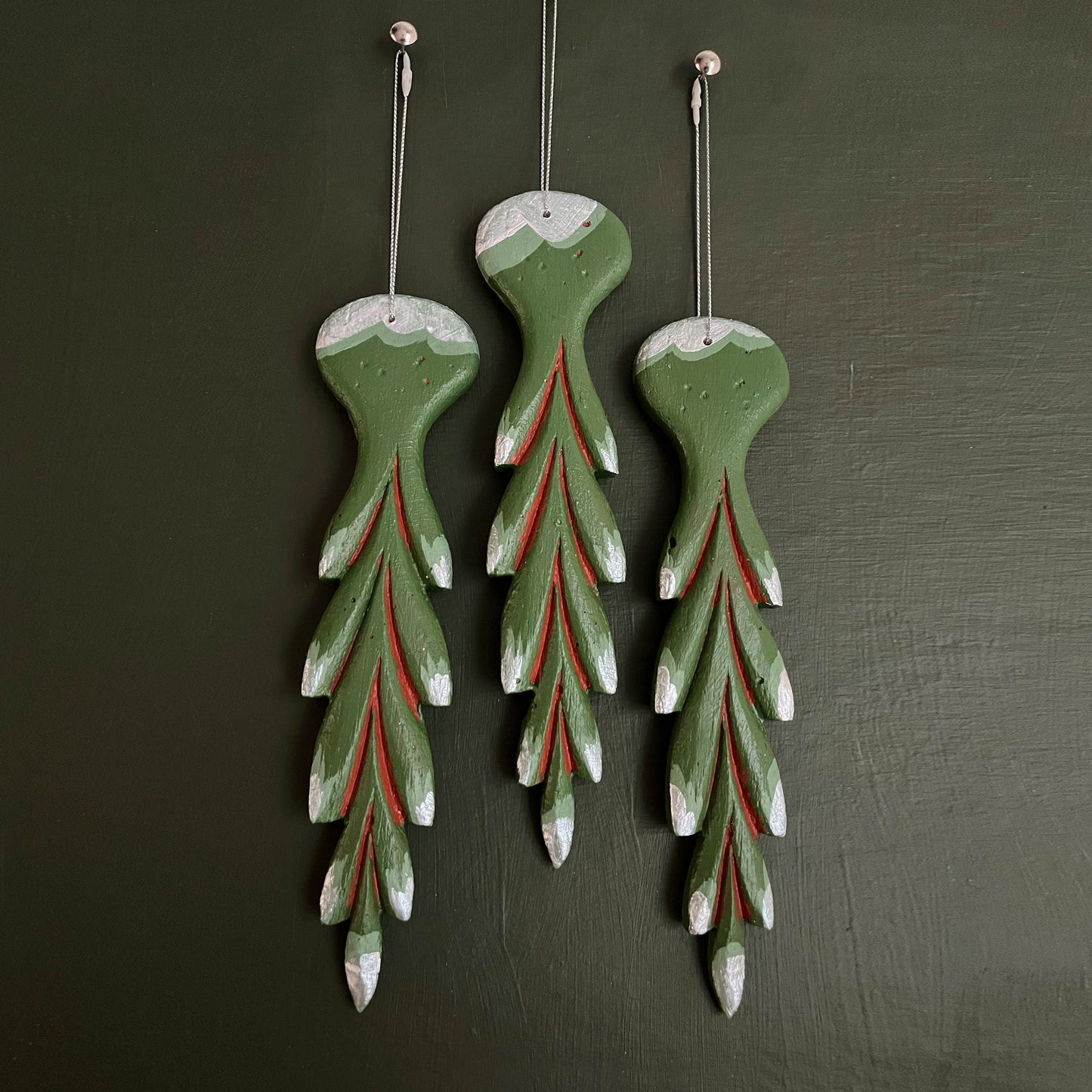 Handmade Icicle Ornaments- Set of 3