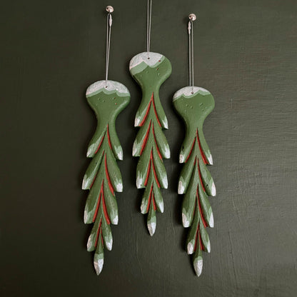 Handmade Icicle Ornaments- Set of 3
