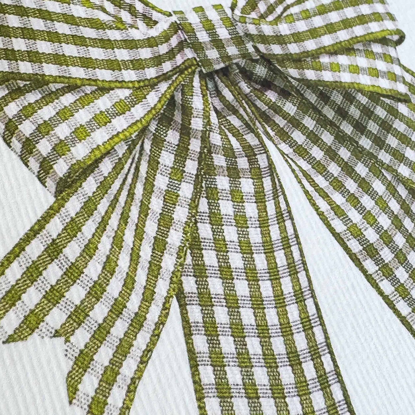 Gingham Bow Greeting Cards Set of 6