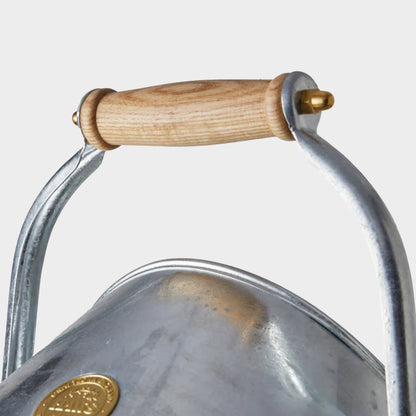 Haws England 2 Gallon Hockley Heritage Watering Can in HDG Galvanized Steel