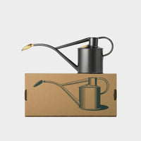 Haws England 1 Liter Metal Watering Can in Graphite