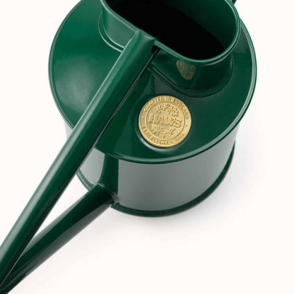 Haws England 1 Liter Metal Watering Can in British Green