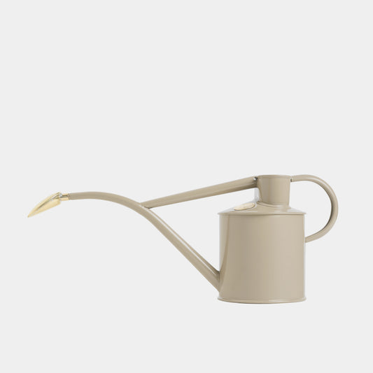 Haws x Gardenheir 1 Liter Metal Watering Can in Shaker Beige
