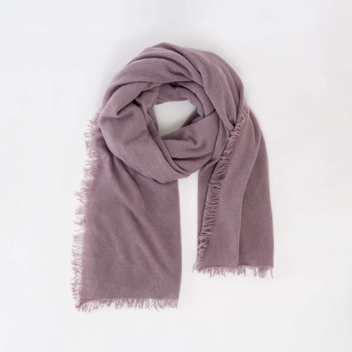 Himalayan Cashmere Aviator Wrap Scarf in Morning Glory