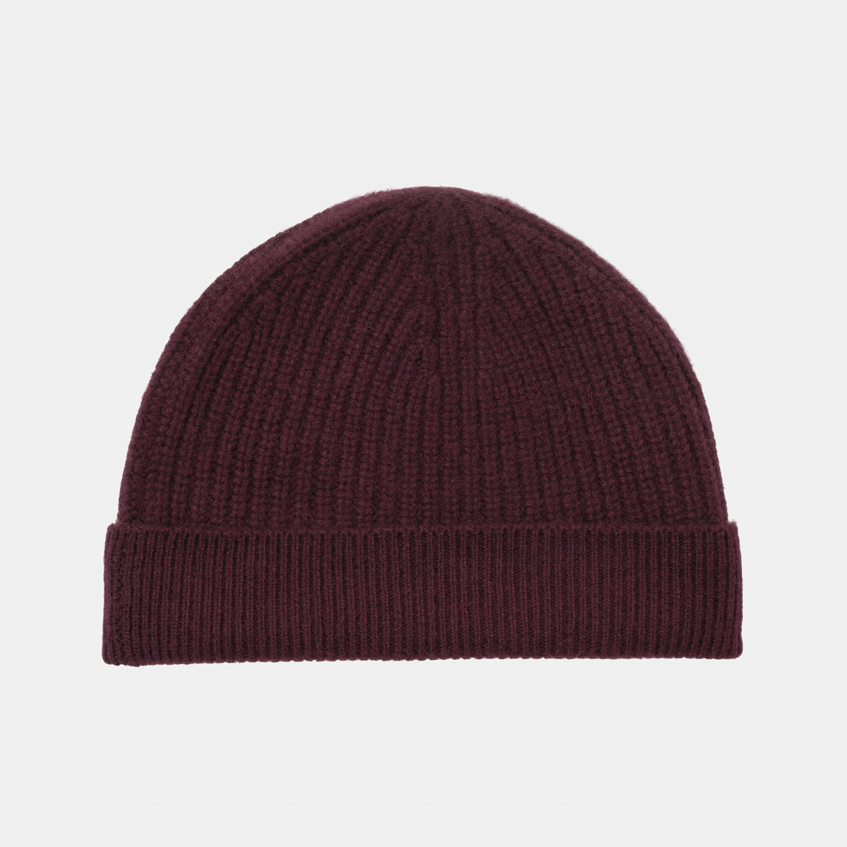 Himalayan Cashmere Fisherman Ribbed Beanie — Land Palette