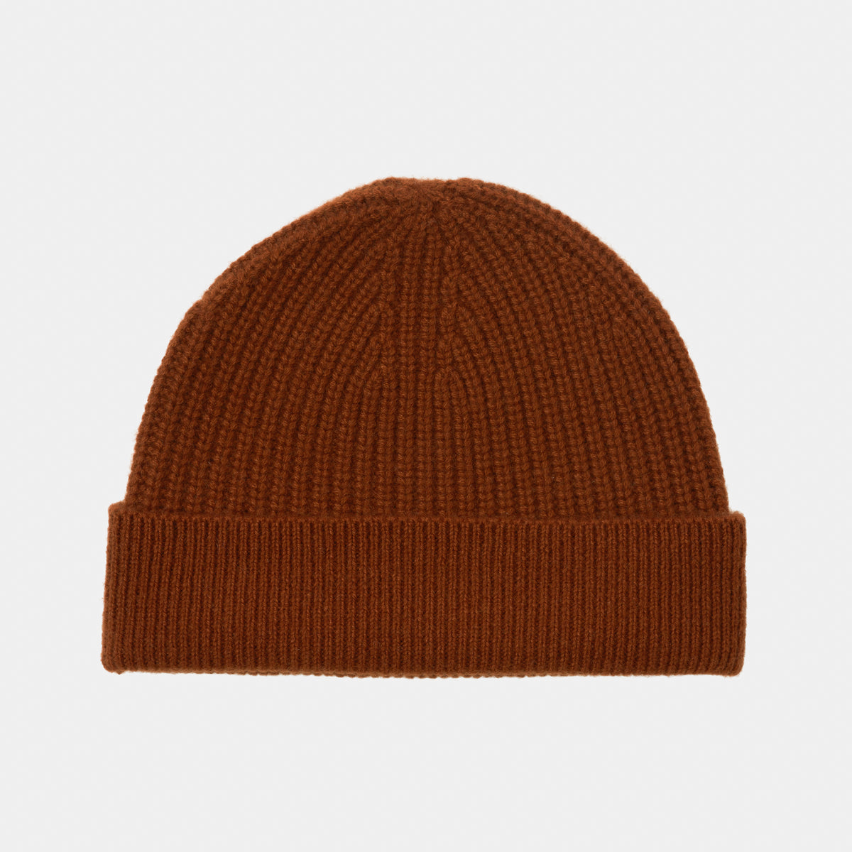Himalayan Cashmere Fisherman Ribbed Beanie — Land Palette
