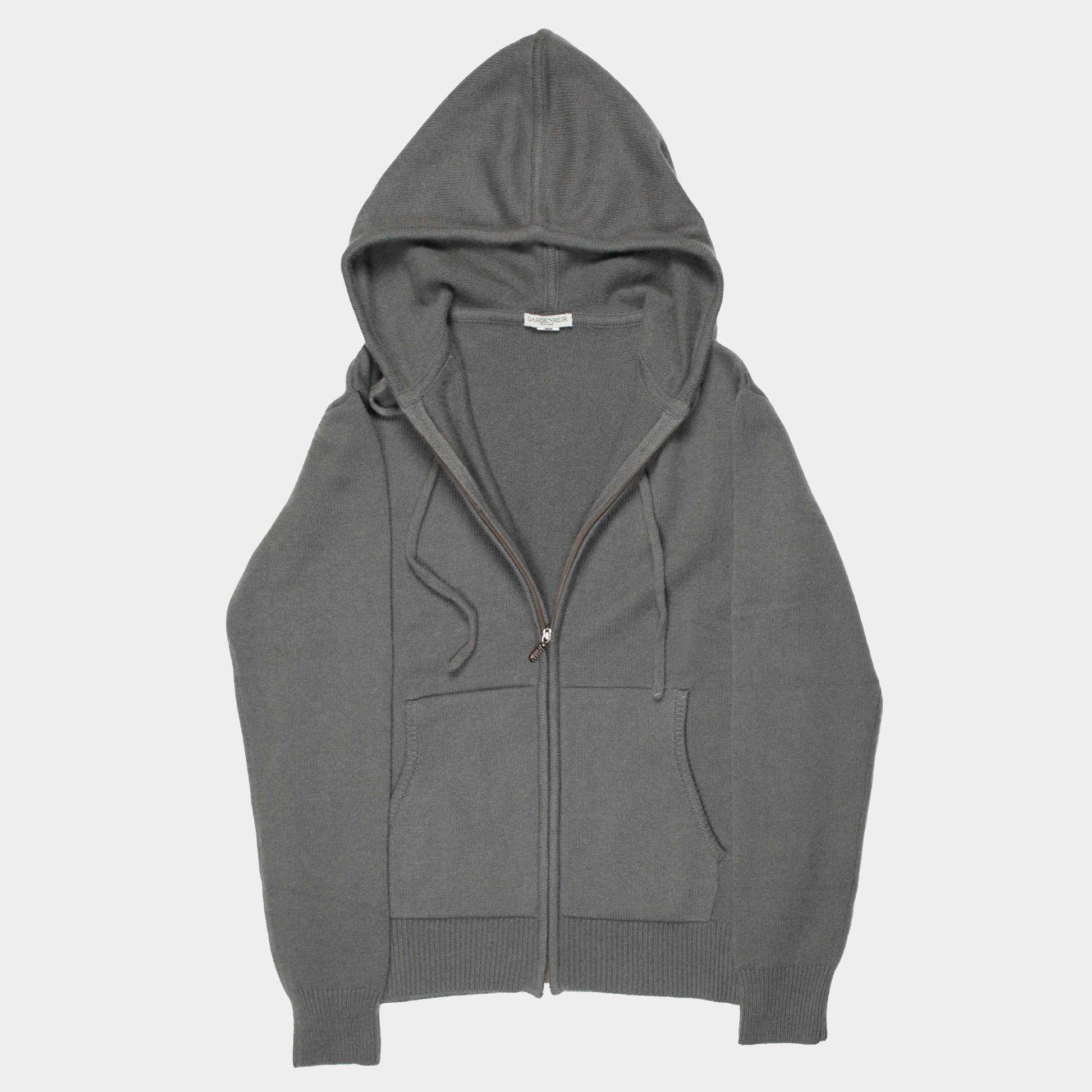 Himalayan Cashmere Hooded Sweatshirt in Grey
