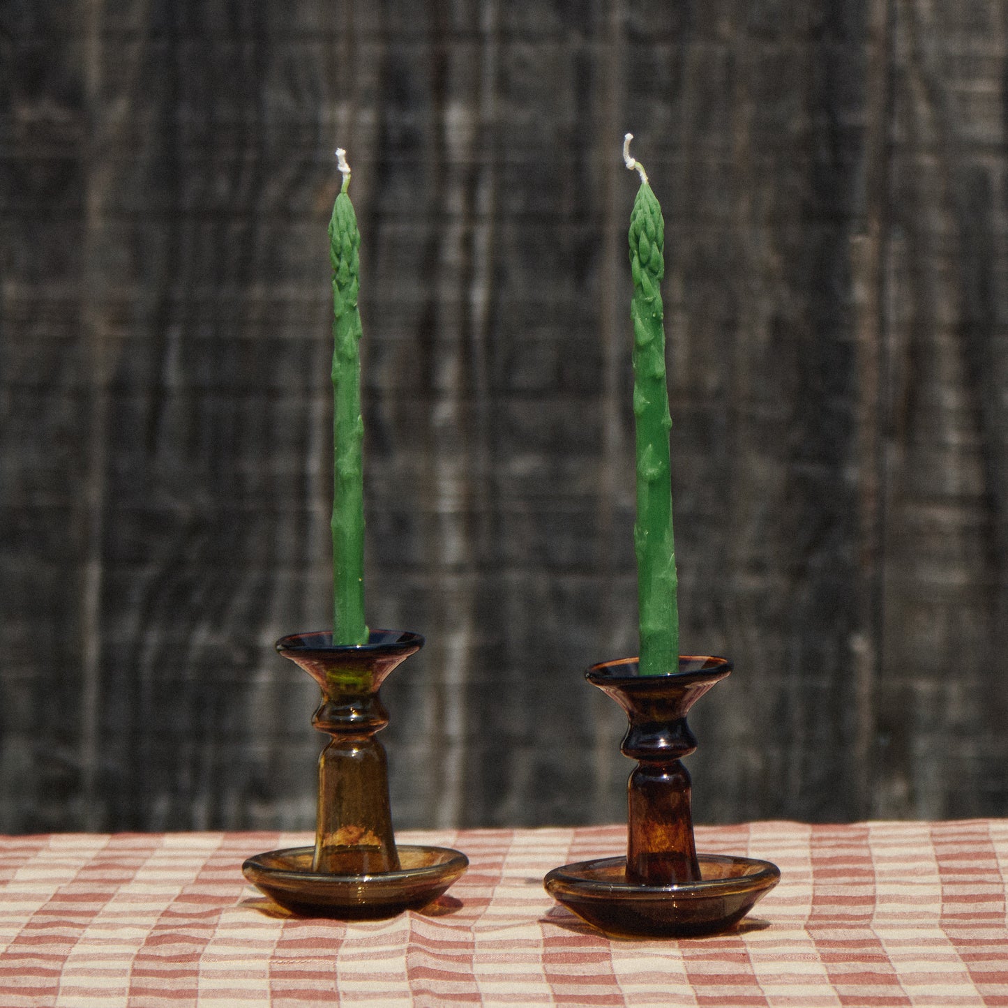 Asparagus Taper Candles