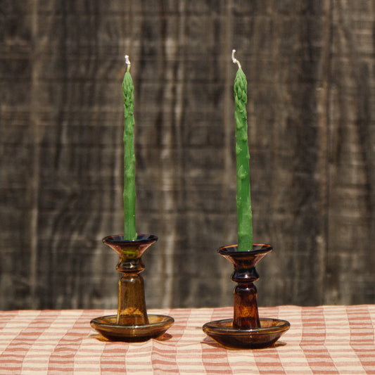 Asparagus Taper Candles