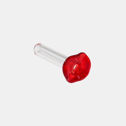 Blown Glass Bubble Hummingbird Feeder