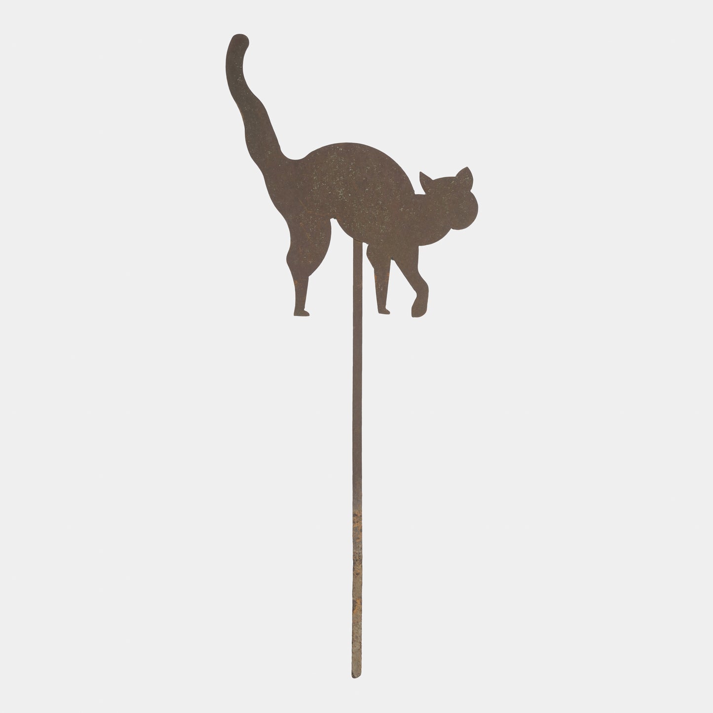 Vintage Iron Cat Garden Stake