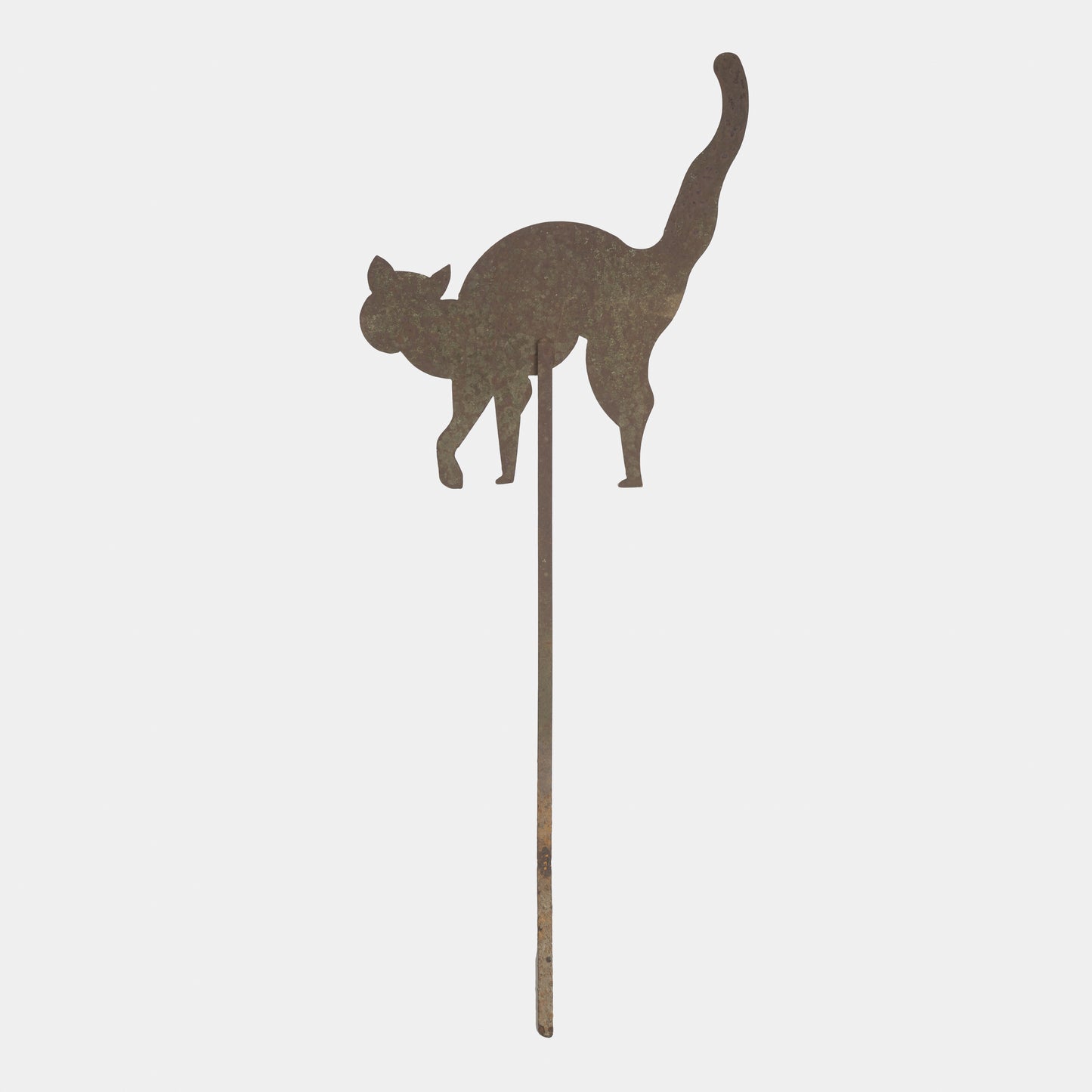 Vintage Iron Cat Garden Stake