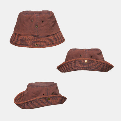 Italian Washed Cotton Bucket Hat